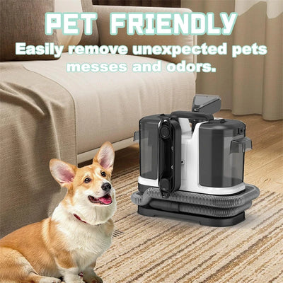 500W Spot Cleaner 12KPa Handheld Carpet Cleaner for Sofa Curtain Pet Hair Spray Suction Integrated Machine Clean Machine