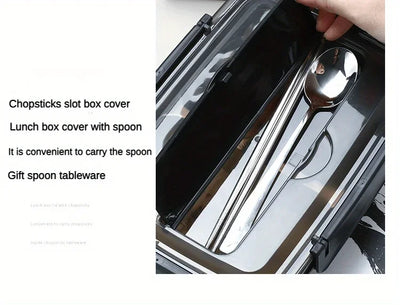 Easy-Clean Bento Container For Students & Office Workers
