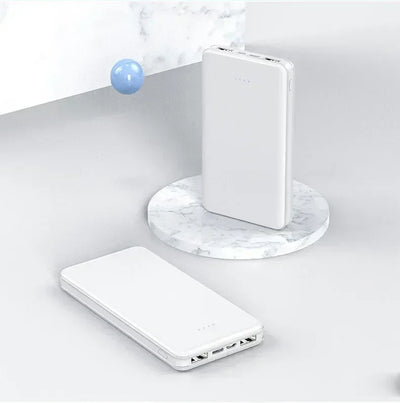 New Portable Power Bank 20000mAh Ultra Large Capacity 10W Super Fast Charger Dual Output Dual Input Design External Battery Pack