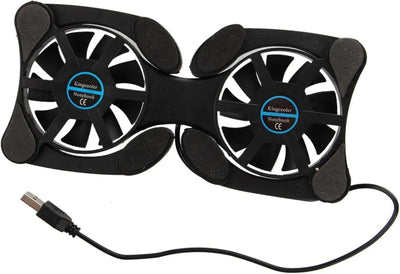 Cooler Stand Laptop Cooler Low Noise Cooling Portable Ultra Slim Gaming Laptop Cooling Pad Prevent Overheatin for 13inch Laptop