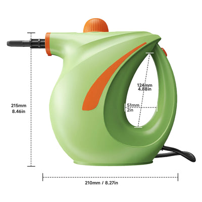 NEW Pressurized Handheld Steam Cleaner for Home, Portable Multi-purpose Deep Multi-surface Cleaning Steamer Machine