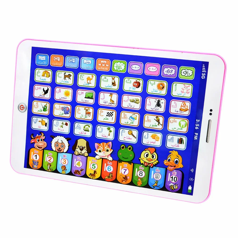 Learning Machine Tablet Interactive Play Pad Kids Language Learning Toy Laptop Pad Learning Educational Toys for Children Gift