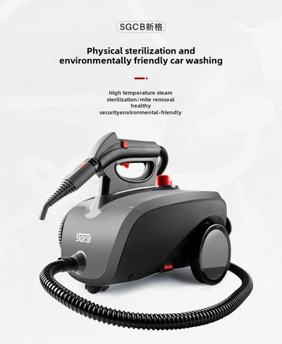 SGCB New Grid Multifunctional Steam Cleaner Fume Cleaner High Temperature and High Pressure Commercial Vehicle Cleaner Household