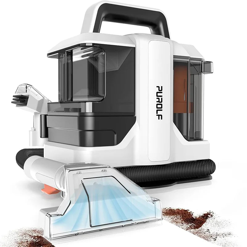 2024 BOL Hot Sale OEM 450W    Handhold Portable  Powerful Suction Carpet Cleaner for Carpet and Sofa Fabric Stain