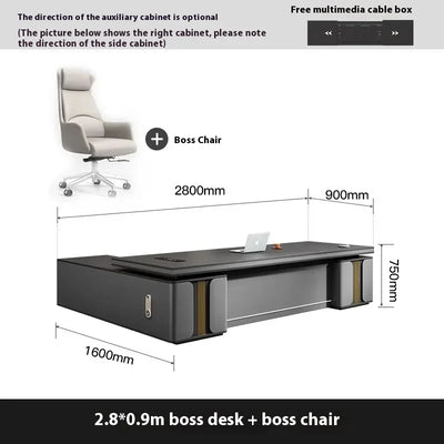 Bedroom Luxury Modern Boss Office Desk