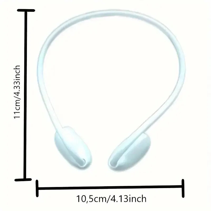 Open-Ear Bluetooth 5.3 Sport Headphone Wireless, Air Conduction Detachable Wireless Earphone For Workouts Built-in Mic For Music