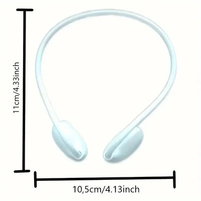Open-Ear Bluetooth 5.3 Sport Headphone Wireless, Air Conduction Detachable Wireless Earphone For Workouts Built-in Mic For Music