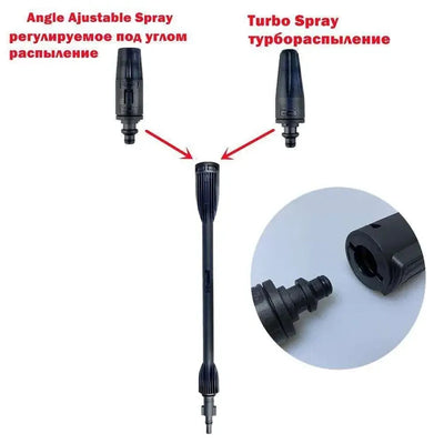 Pressure Washer Spray Gun Car Washer Jet Water Gun Nozzle for AR Blue Clean Black Decker Bosch Michelin Makita Pressure Washer