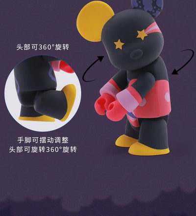 2025 Bear Starry Skys Series Blind Box Toy Anime Doll Kawaii Model Mysterious Box Cute Accessories Decoration Birthday Gifts Toy
