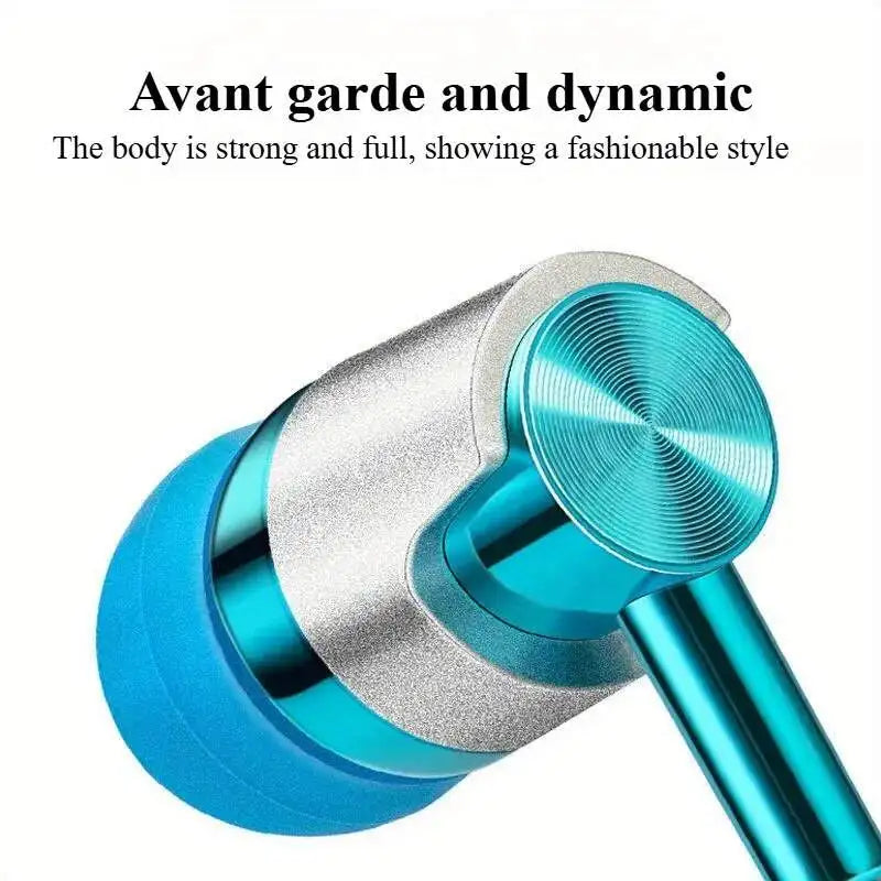 3.5mm Wired In-Ear Headphones with Ergonomic Design,