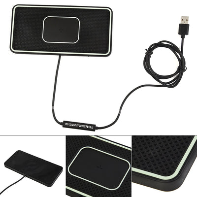 15W Wireless Charger Pad Car Fast Charging Phone Stand Dock For Phone Car Wireless Charging Launch Pad