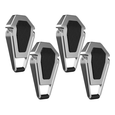 4 Pcs Laptop Cooling Pad Laptop Stand Adhesive Foldable Notebook Foot Pad Aluminum Alloy Laptop Support Stand Keyboard Riser