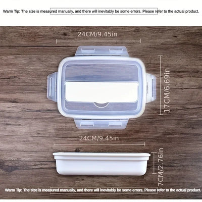 Easy-Clean Bento Container For Students & Office Workers