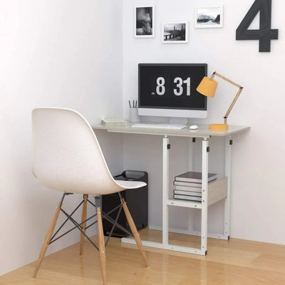 Home Office Desk Movable Height Adjustable Creative PC Vertical Laptop Desk for Study Bedroom Living Room