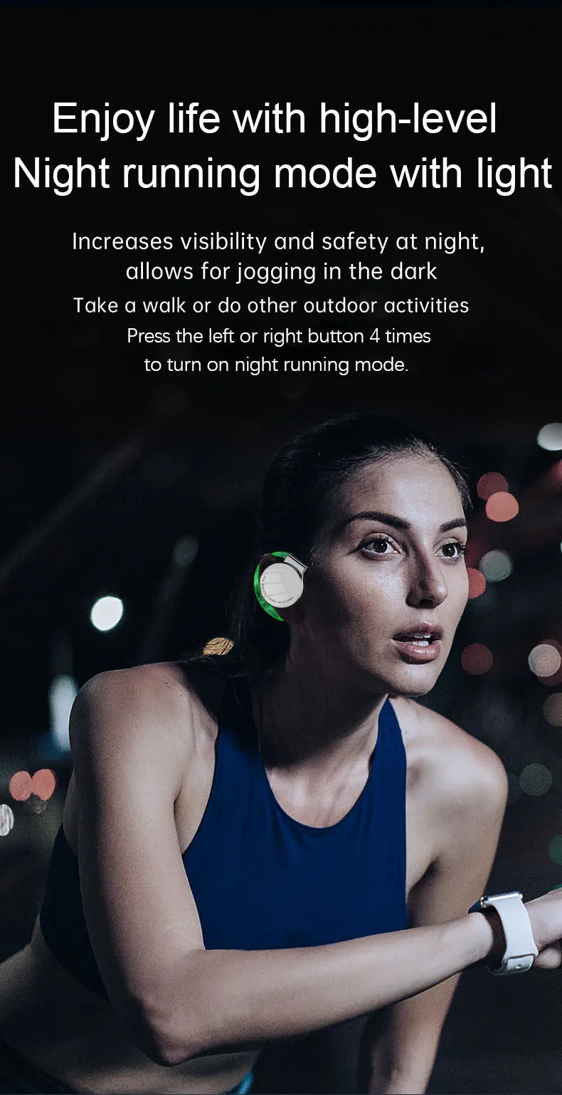 Open Ear Headphones TWS Noise Cancelling Headphones Bluetooth Earpiece Bluetooth Headset Runnning Headphones Workout Headphones