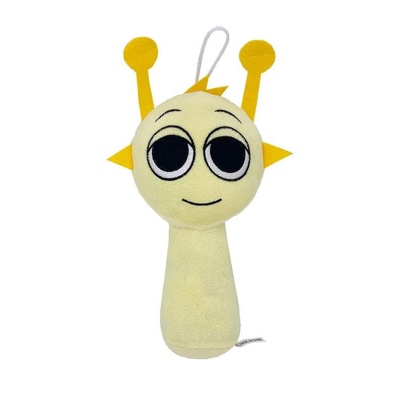 2025 Soft Doll Toy (9 Inch) Cartoon Red Ice Sprunki Games Plushies Toy Baby Rag Doll Birthday Gift Christmas Plush Toy Gift