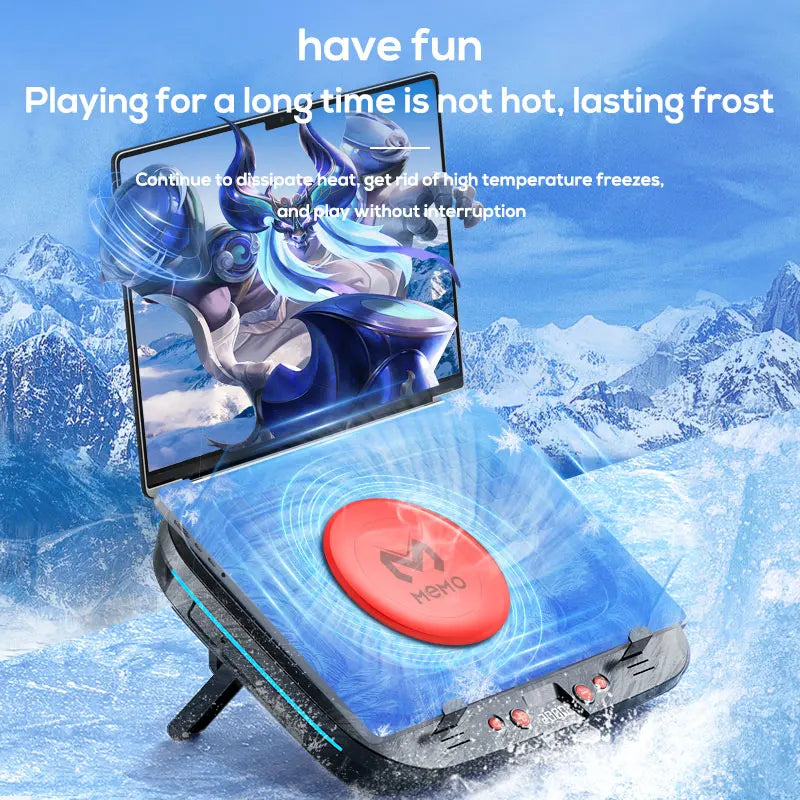 Laptop Cooling Pad Laptop Coolers for Computer PC Notebook Gaming Laptop Fan Height Adjustable Laptop Cooling Stand