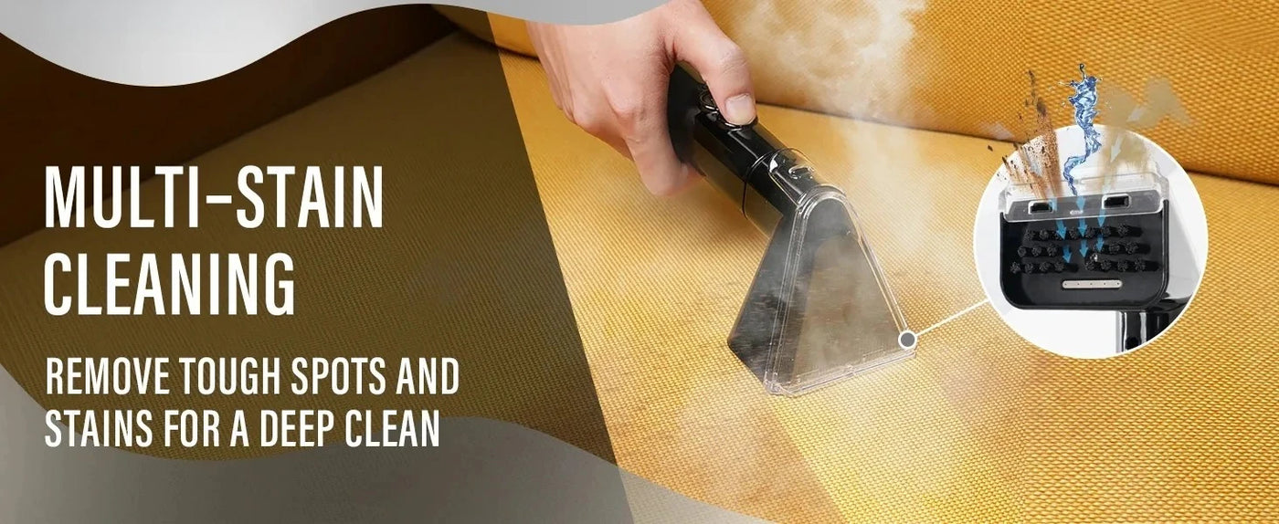 Steam Cleaner Commercial Grade Hot Water Carpet Cleaner Extractor A Beast of A for Home Upholstery Wet and Dry Carpet