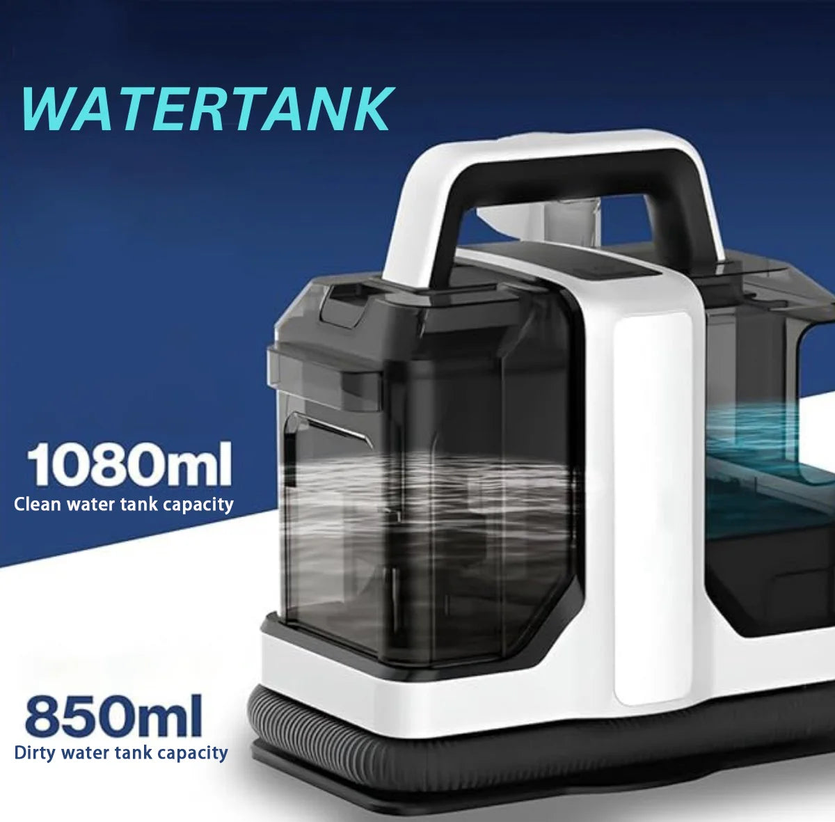 2024 BOL Hot Sale OEM 450W    Handhold Portable  Powerful Suction Carpet Cleaner for Carpet and Sofa Fabric Stain