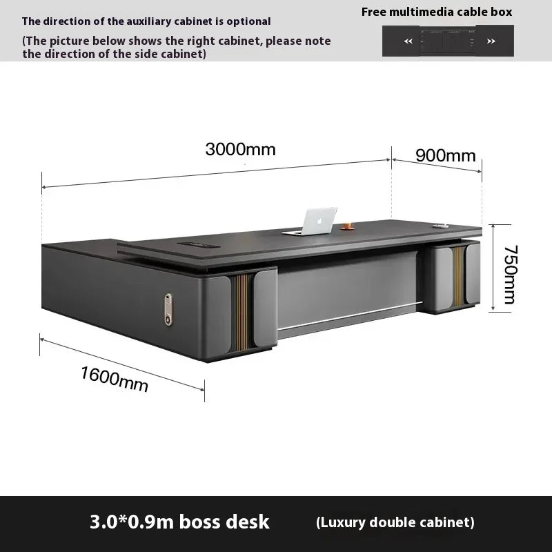 Bedroom Luxury Modern Boss Office Desk