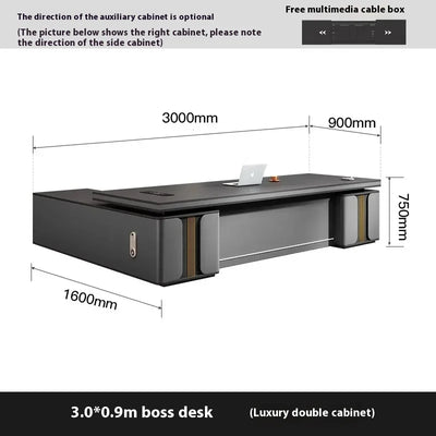 Bedroom Luxury Modern Boss Office Desk