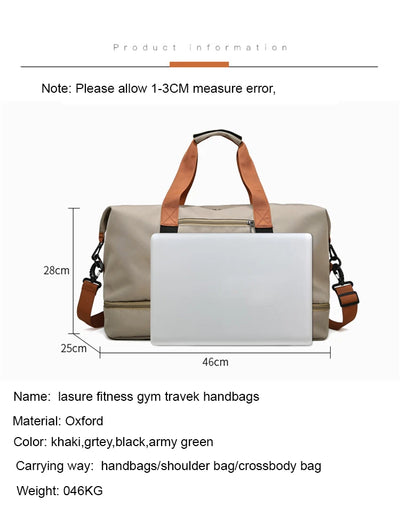 Travel Gym Bag Short-distance Luggage Portable