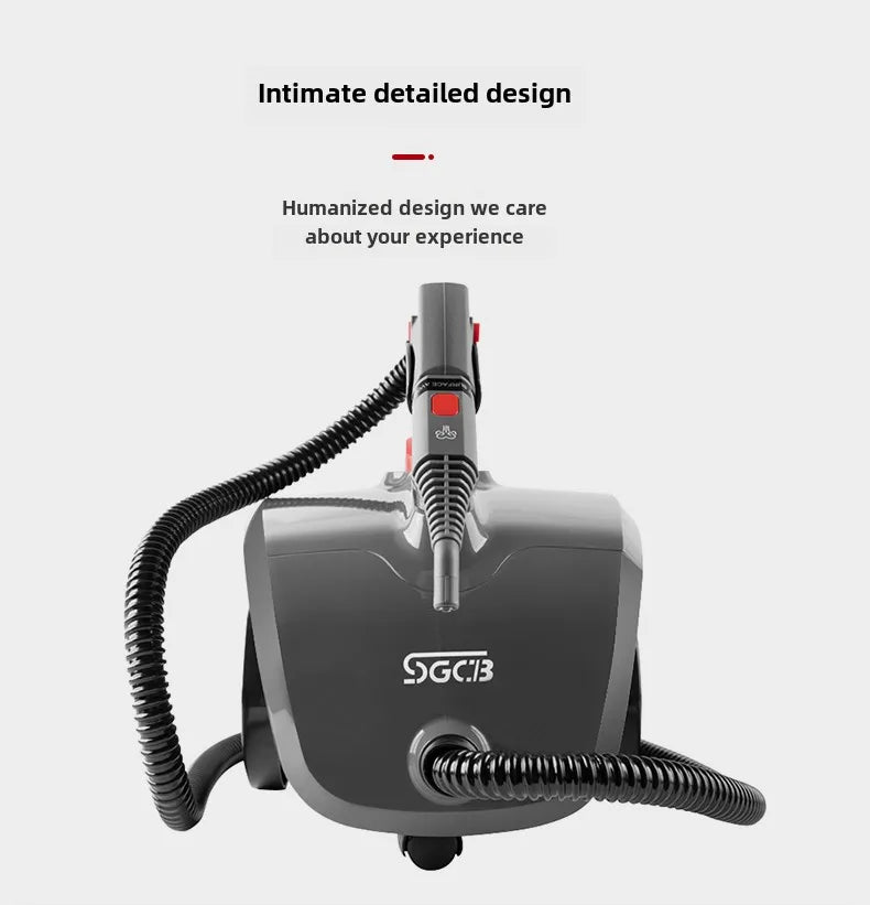 SGCB New Grid Multifunctional Steam Cleaner Fume Cleaner High Temperature and High Pressure Commercial Vehicle Cleaner Household