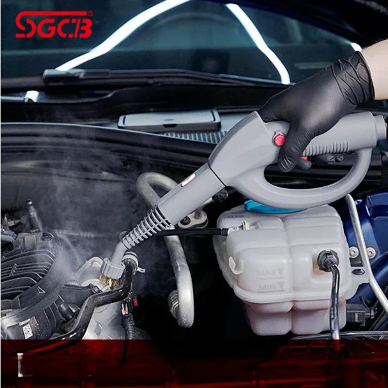 SGCB New Grid Multifunctional Steam Cleaner Fume Cleaner High Temperature and High Pressure Commercial Vehicle Cleaner Household