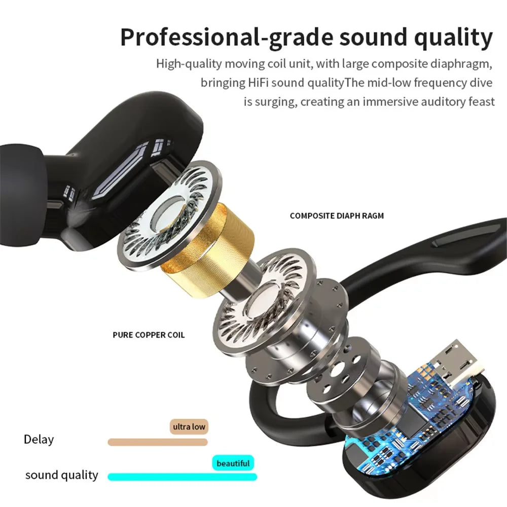Bluetooth 5.2 Business Wireless Headphone