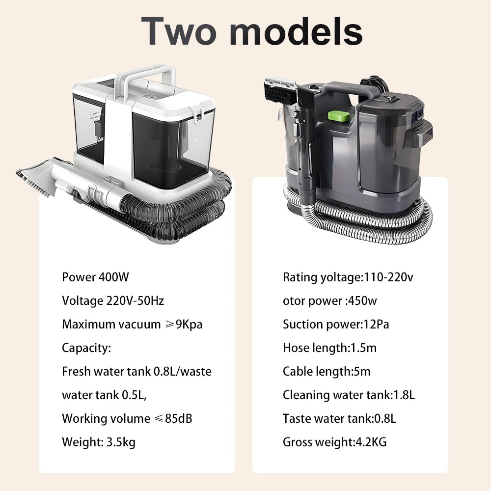 All-in-One Household Carpet Curtain Vacuum Cleaner Multifunctional Fabric Cleaning Machine Sofa Vacuuming Wash Machine