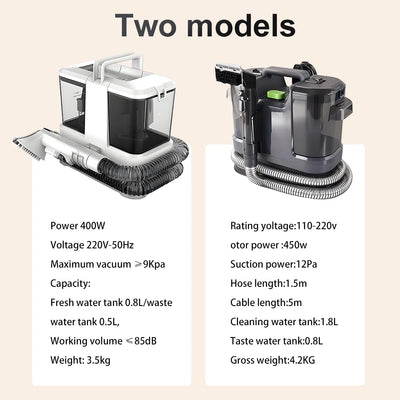 All-in-One Household Carpet Curtain Vacuum Cleaner Multifunctional Fabric Cleaning Machine Sofa Vacuuming Wash Machine