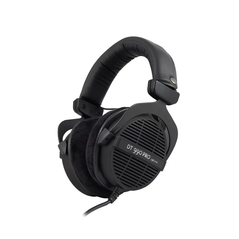 DT 990 PRO Open-Back Studio Monitor Headphones with High-Resolution Audio for Mixing and Mastering