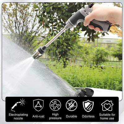 Pressure Washer, High Pressure Water Gun, Portable Washer for Car, Floor, Wall Cleaning,with 360° Rotating for Three Spray Modes