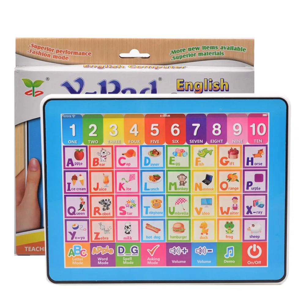 Learning Tablet for Kids Fun Touch and Learn Machine Educational Children Electronic Preschool Children Toys for Toddler Kids