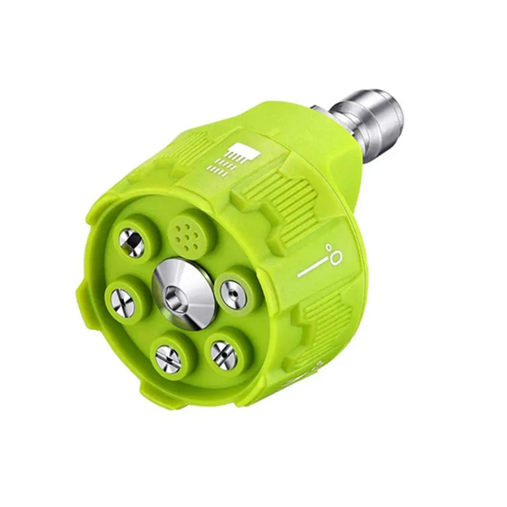 Pressure Washer Nozzle 6in1 Universal 4000Psi High Pressure Washer Spray Nozzle Garden Cleaning Pressure Jet Connect Spray Head