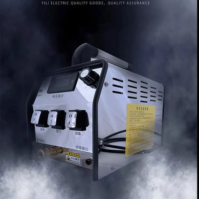 220V Commercial Electric High-temperature Steam Cleaner 6-10Bar High Pressure Multi Steaming Cleaner