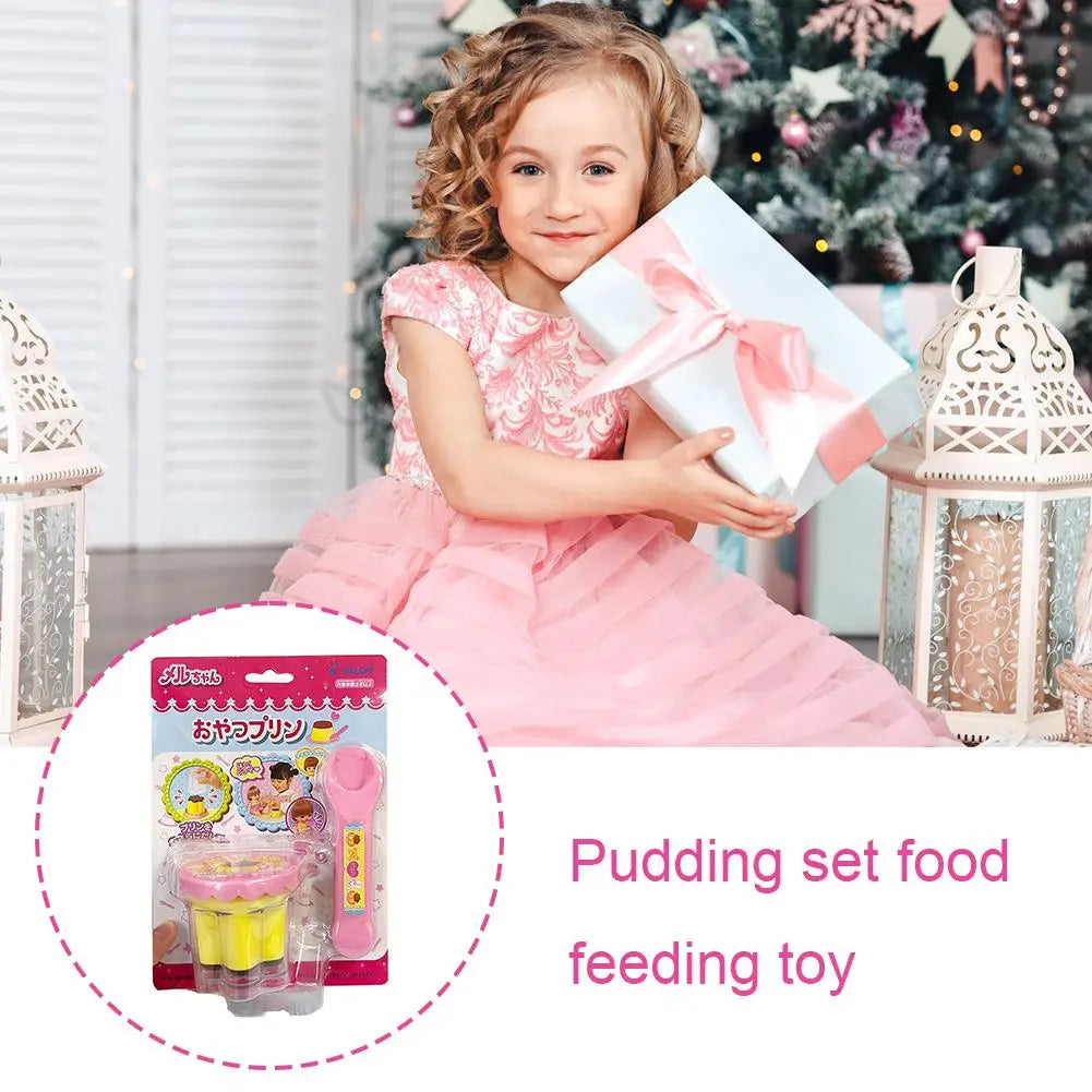 2025 Hot Pudding Feeding Toys Gifts Party Surprise Favours For Girls Family Interactive Dolls Accessories Toy Gift Party Favours