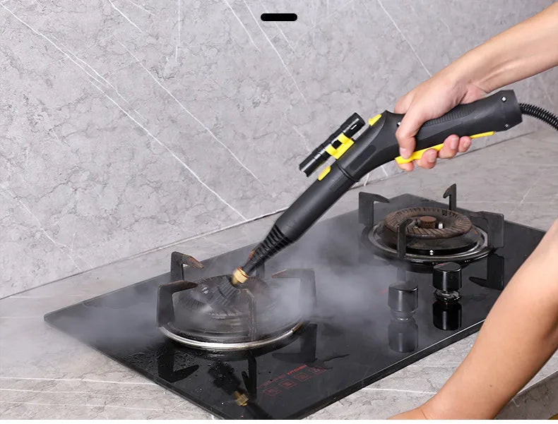 2600W Steam Cleaner for Home Steamer, Steam High Pressure Cleaner, Air Conditioner Cleaning Machine with Brush Head for Kitchen