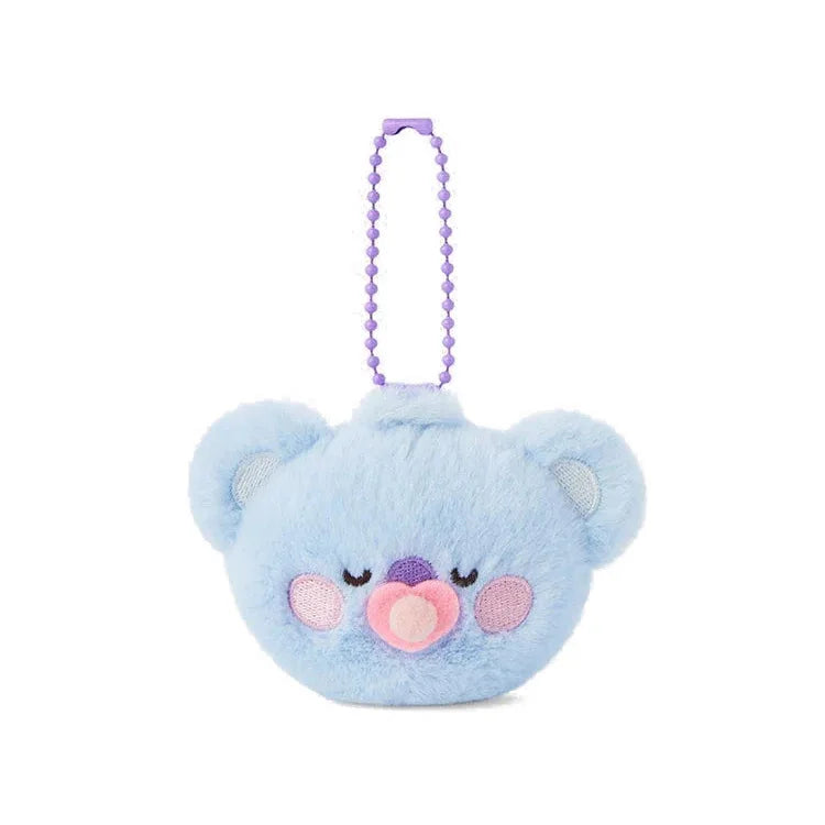 2025 Anime New BT21 Plush Toy Fashion Cartoon Korean Popular Plush Toy Pendant Backpack Keychain Pendant Accessories Girl Gifts
