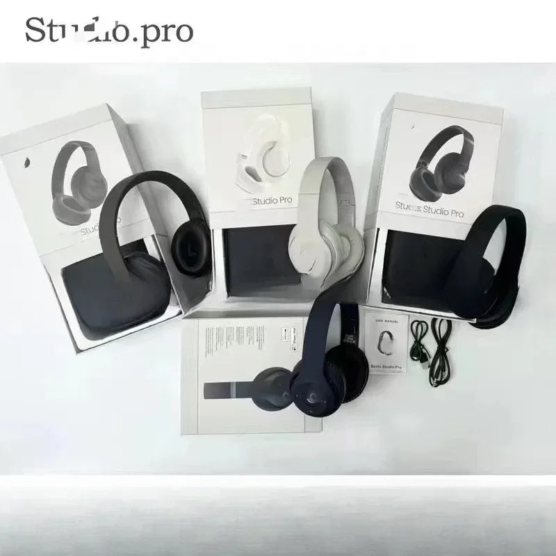 New Studio Pro recording engineer diadem 4. next generation Bluetooth wireless headphones with noise reduction with storage