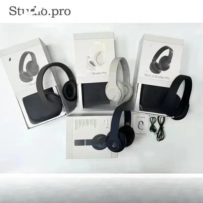 New Studio Pro recording engineer diadem 4. next generation Bluetooth wireless headphones with noise reduction with storage