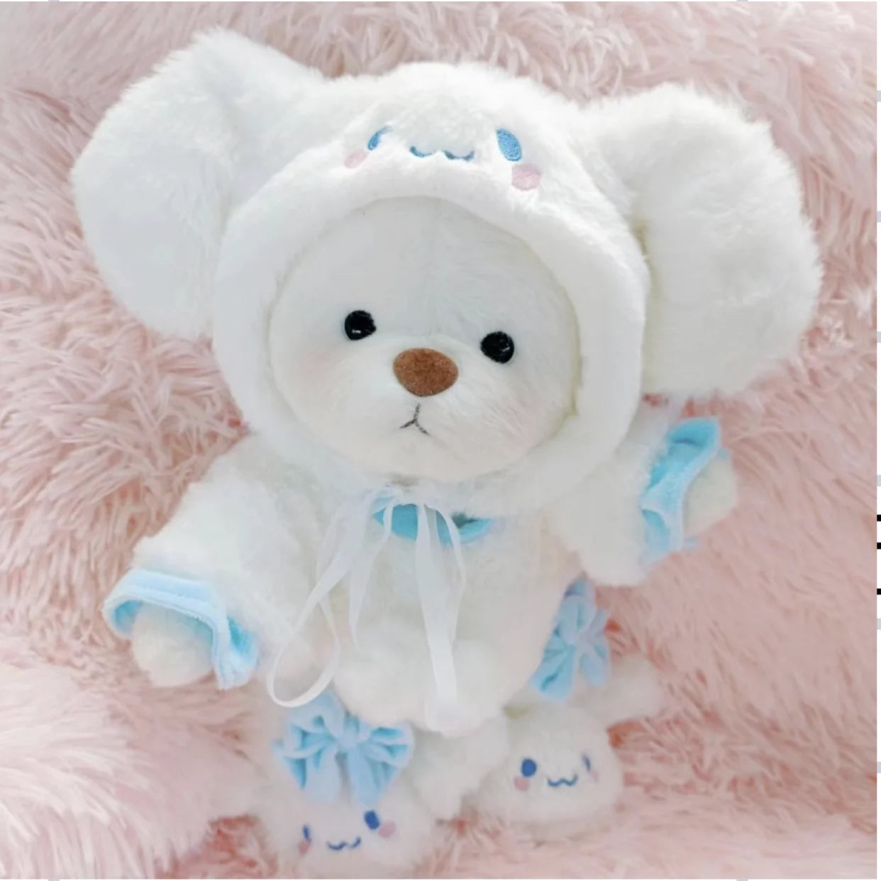 Handmade Cute Teddy Bear Long Plush High Quality Teddy