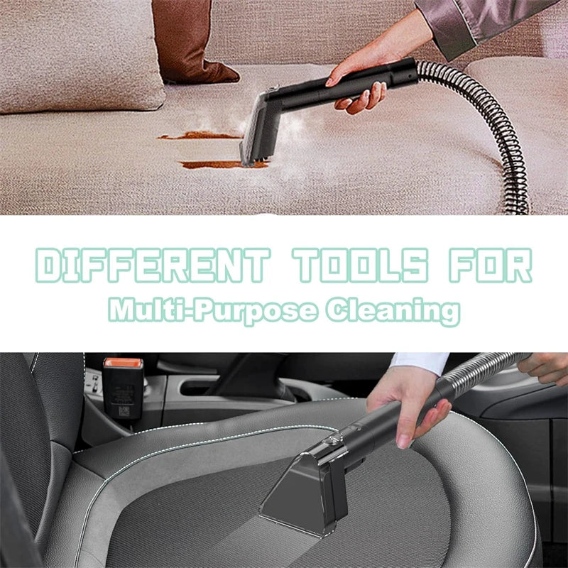 500W Spot Cleaner 12KPa Handheld Carpet Cleaner for Sofa Curtain Pet Hair Spray Suction Integrated Machine Clean Machine
