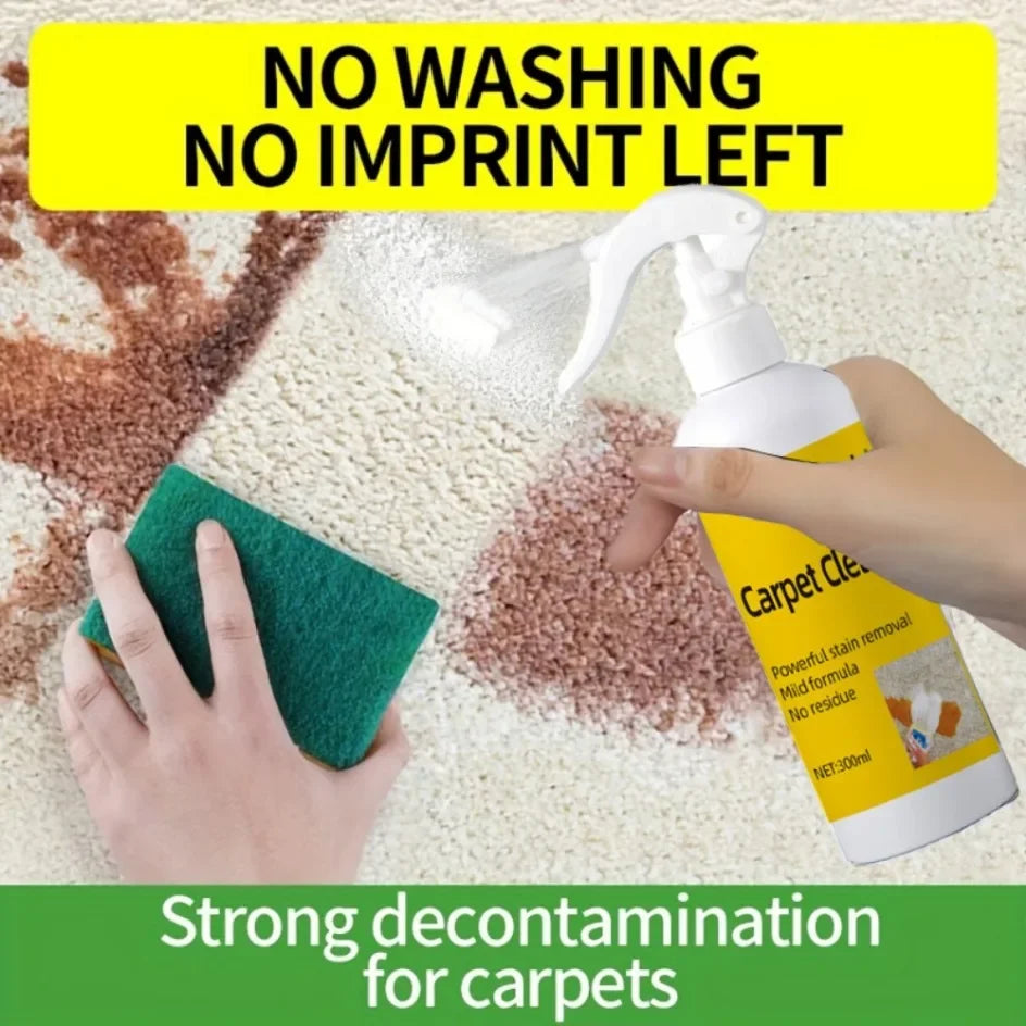 Fabric Carpet Sofa Cleaner Dry Cleaning Decontamination Household Free Washing Cloth Artifact Cleaning Mattress Wall Covering