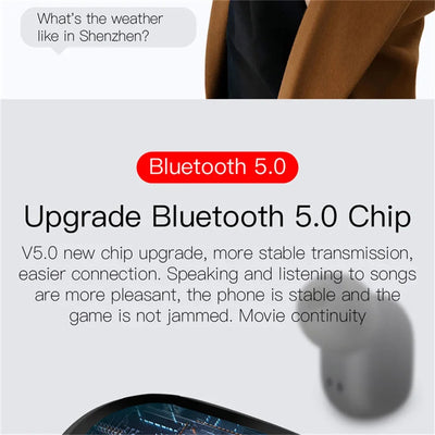 Bluetooth 5.0 Wireless Headphones E6S Noise Cancelling
