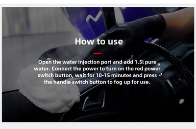 SGCB New Grid Multifunctional Steam Cleaner Fume Cleaner High Temperature and High Pressure Commercial Vehicle Cleaner Household