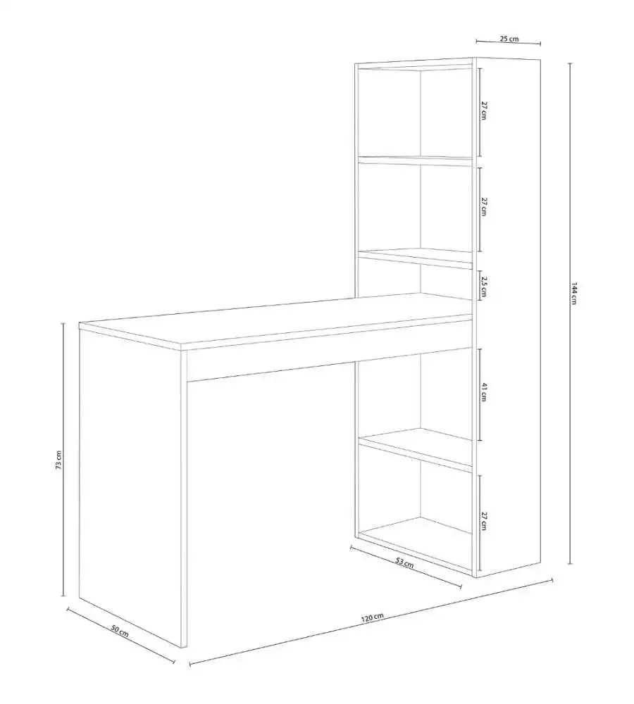 New Living Room Computer Desk with Storage Drawer, Home Office Table