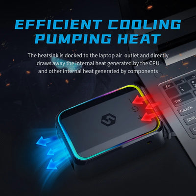 New Design Notebook Cooling Radiator Quiet Super Vacuum Fan Air-cooled for All Size Laptops Cooling Laptop Cooler Pad Adjustable