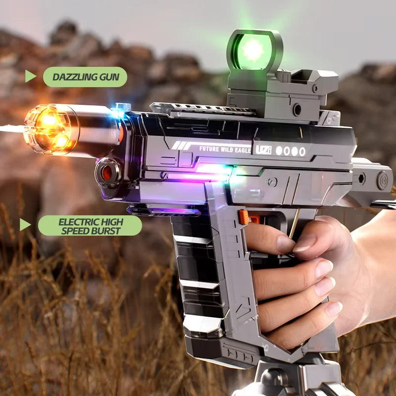 2025 New Summer UZI Water Gun Toy Swimming Pool Play Water Adult Shots Games Toy Outdoor Games High Pressure Water Gun Kids Gift