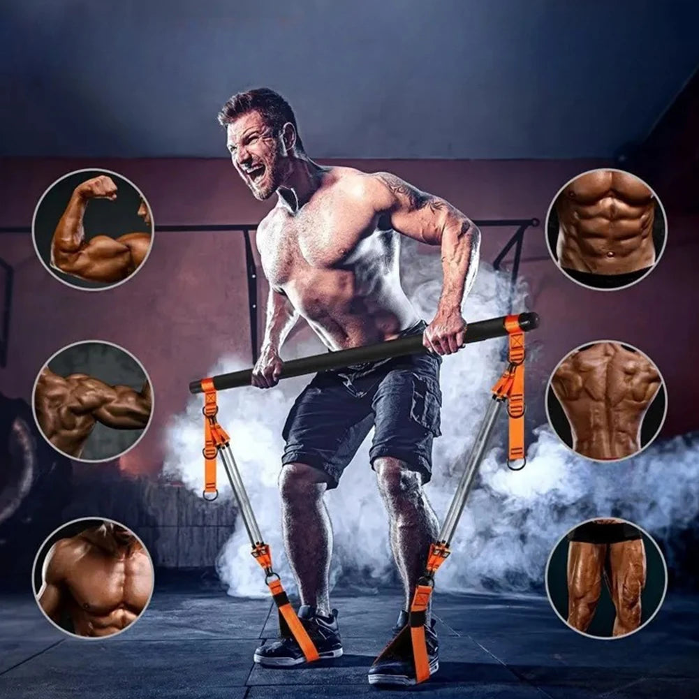 Pilates Workout Equipment W/ Resistance Bands